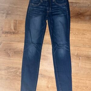 American Eagle Outfitters Dark Blue Skinny Jeans
